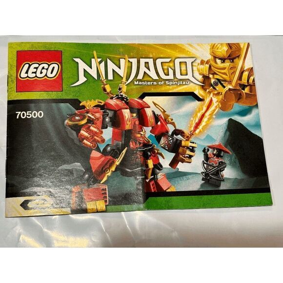 Lego Ninjago Manuals Only 9441 & 70501 & 70500 & 70504 both. - Picture 5 of 7